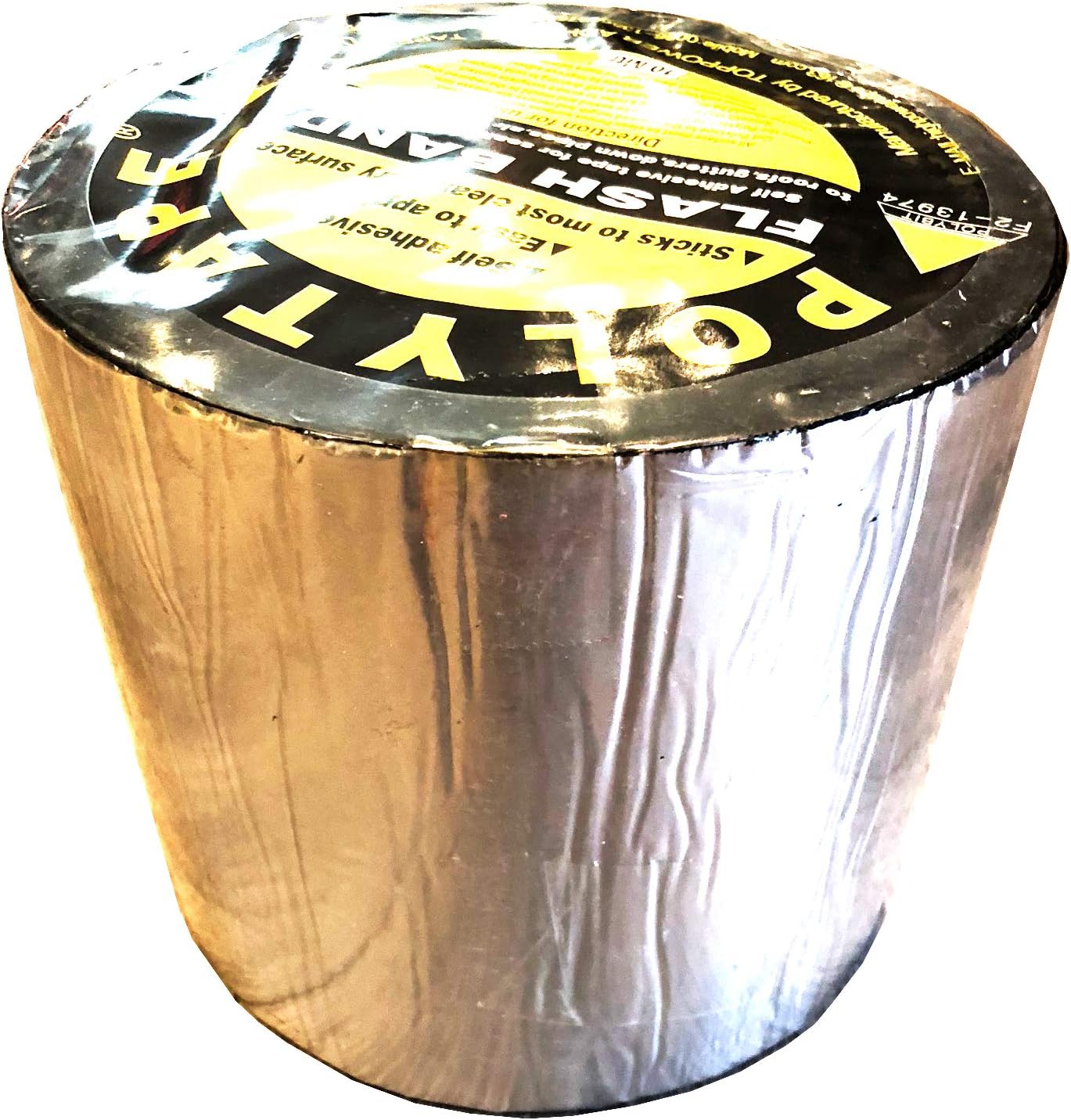 Virtue Retail Flash Band Roof Repair Instant & Waterproof flashband 10 metres by 150mm Poly Tape self Adhesive for flashband Sealing & Repairs Roofs Roofing gutters Pipes air Vents skylights Heavy