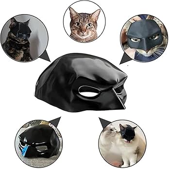Amazon.co.jp: バットキャットマスク、面白いバットキャット
