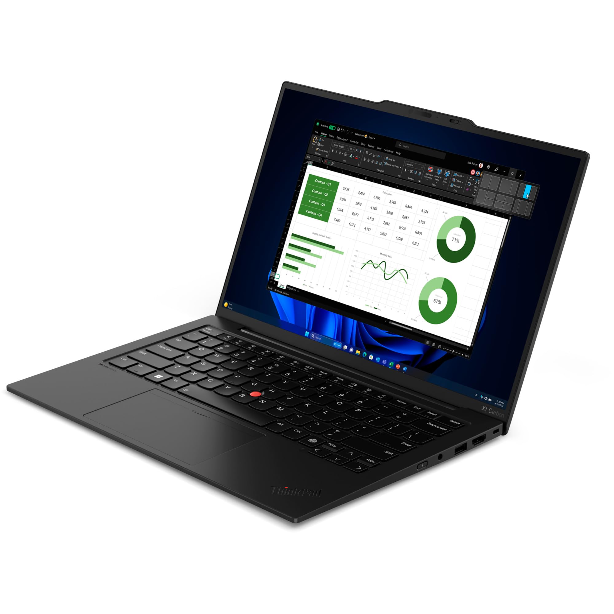 Lenovo ThinkPad X1 Carbon G12 mit Core Ultra 7 155U 32GB 1TB SSD