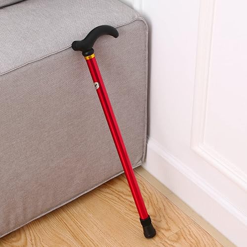 Miniatura 9 de Bastón para caminar de aleación de aluminio para hombres bastón ajustable para hombres