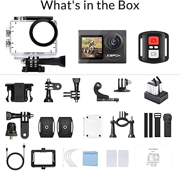 Amazon.com : icefox i8 Action Camera with 20MP, 5X Zoom