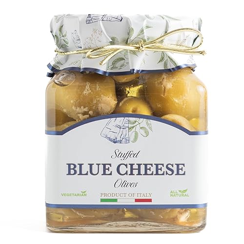 Giusto Sapore Aceitunas Rellenas de Queso Azul 10oz