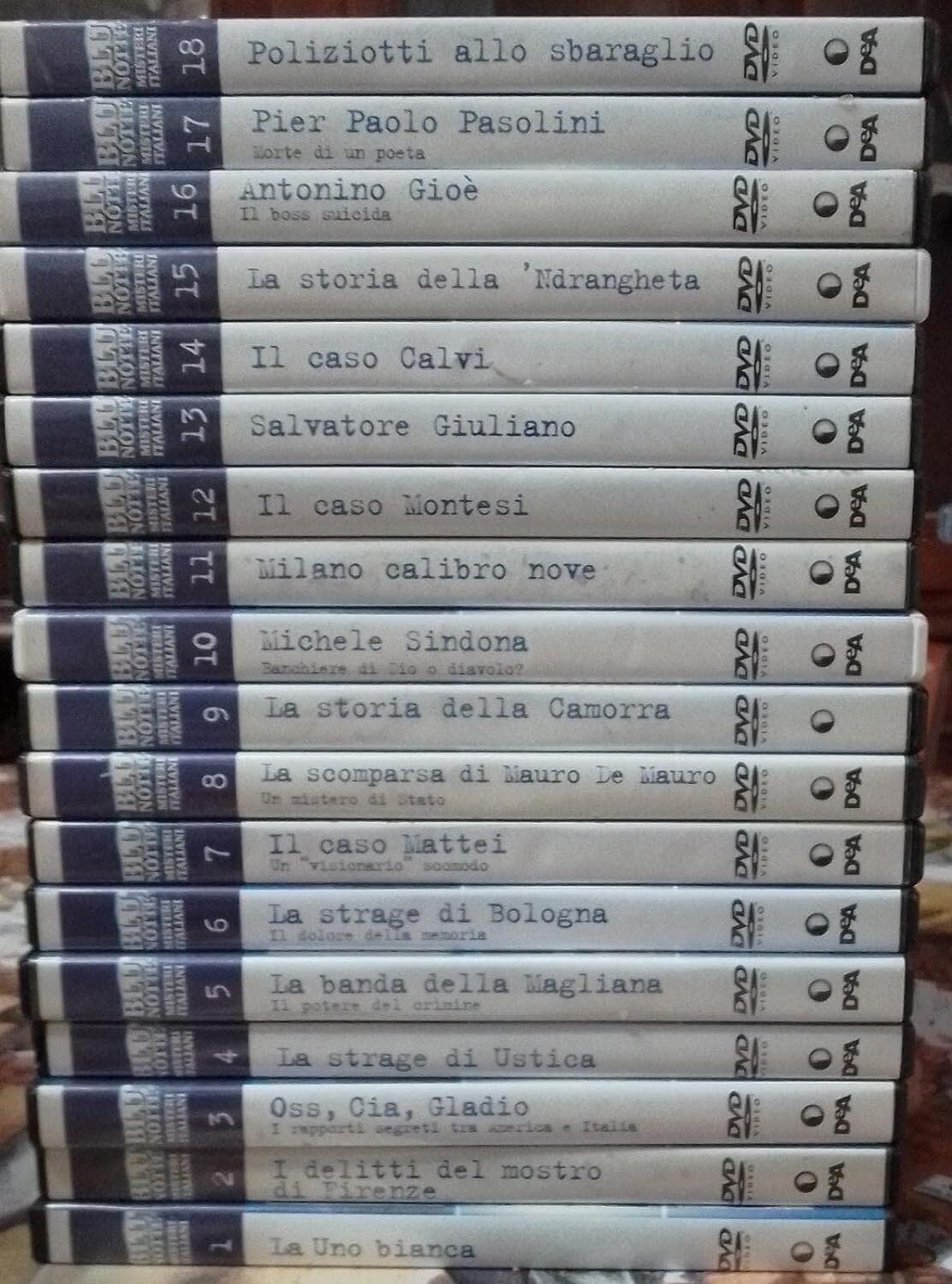 Blu notte Misteri italiani - 39 DVD