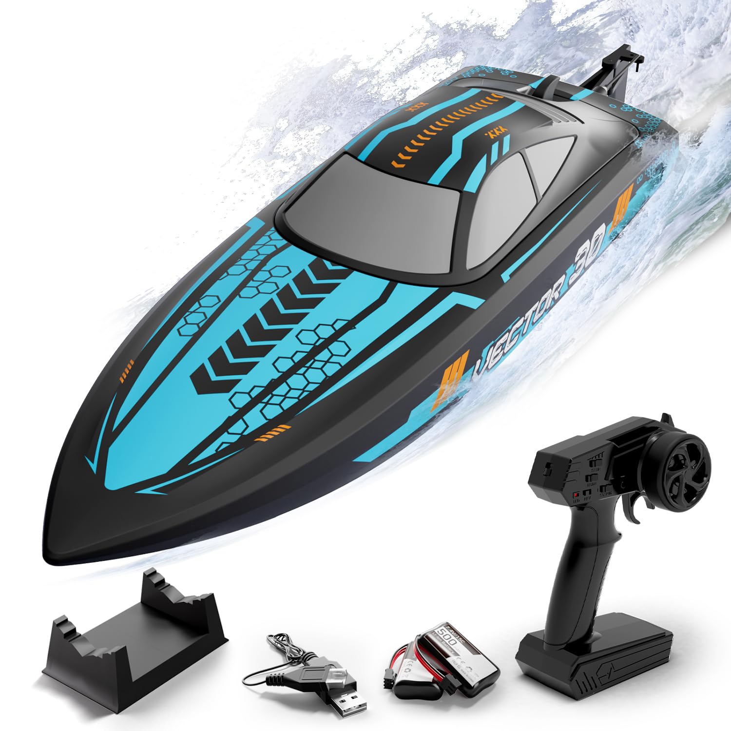 Amazon.com: volantexrc RC Remote Control Boat for Pool，2.4Ghz