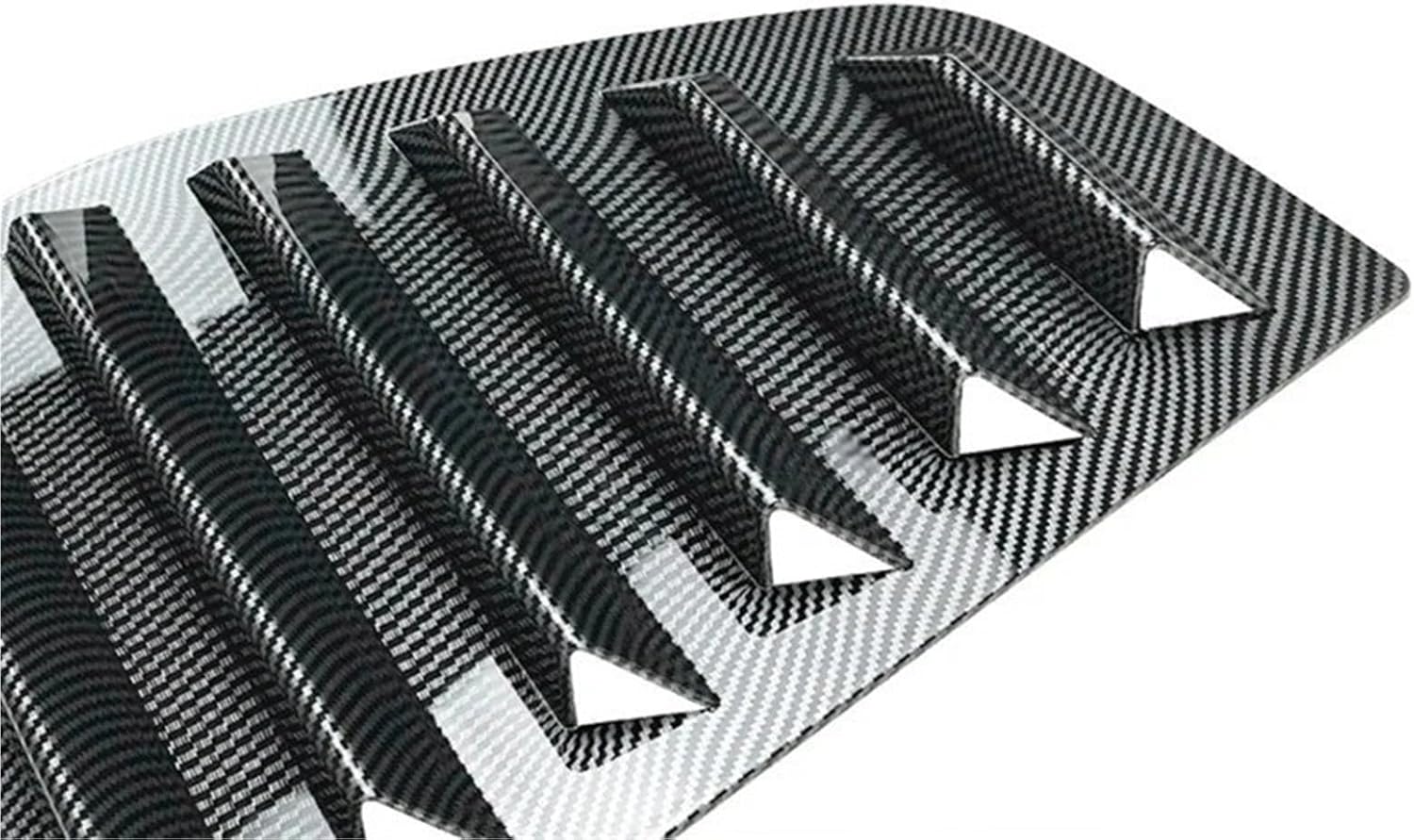 Side Window Louvers Vent Compatible with VW Golf 5 MK5 Car Rear Louver Window Side Shutter Cover Trim Sticker Vent