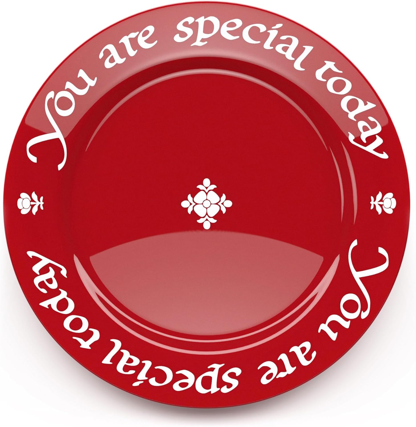 "You Are Special Today" Red Plate – Original Waechtersbach – Celebration Dish – Iconic Gift for Birthdays, Mother's Day & Milestones – German Ceramic Tradition – Dishwasher Safe, Incl. Gift Box