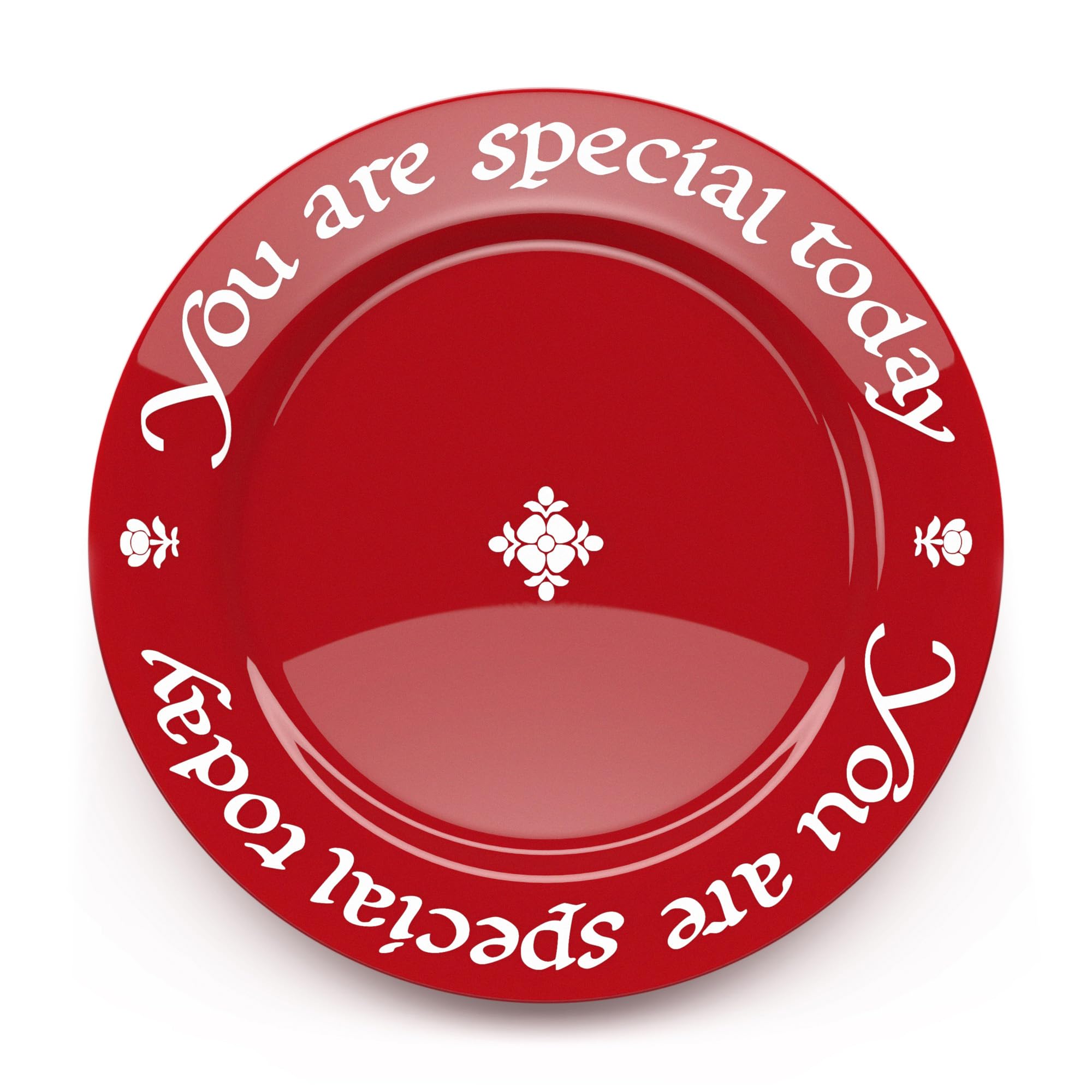 "You Are Special Today" Red Plate – Original Waechtersbach – Celebration Dish – Iconic Gift for Birthdays