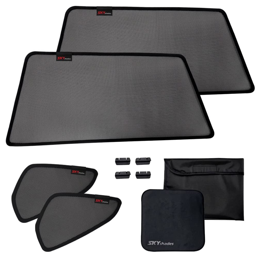 for Toyota RAV4 MK5(XA50), 2019-present (Magnet Type), Car Side Window Screens Sun Shade Curtain Accessories with UV Rays Heat and Privacy Protection Custom Sunshades
