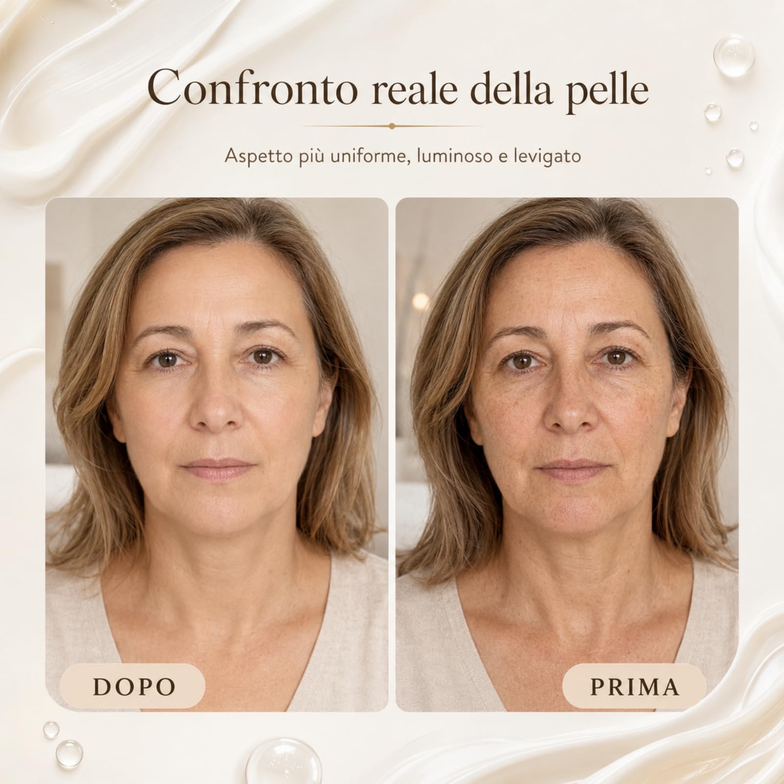 Kora Glow Crema KoraGlow Cica Glow Cream Crema Viso Anti Age Con Collagene E Ceramidi Per Pelle Compattta Idratata E Radiosa Per Routine Giornaliera (1 PCS)