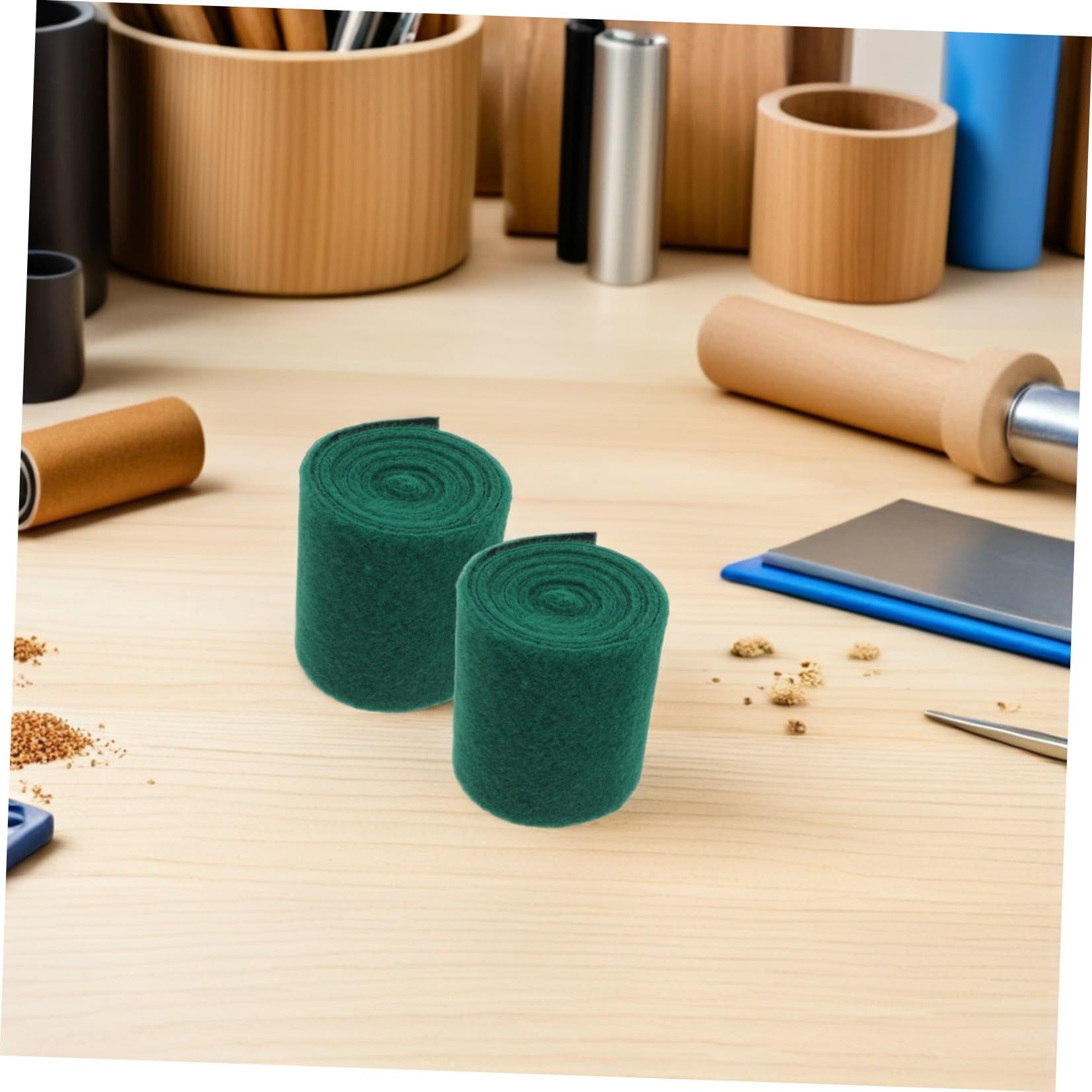 Protezione per Tronco Albero in Fibra Chimica Gancio e Chiusura a Strappo, 2 Pezzi Fasce Protettive Antiscivolo per Alberi da Giardino, Accessori per Slackline e Amache Outdoor
