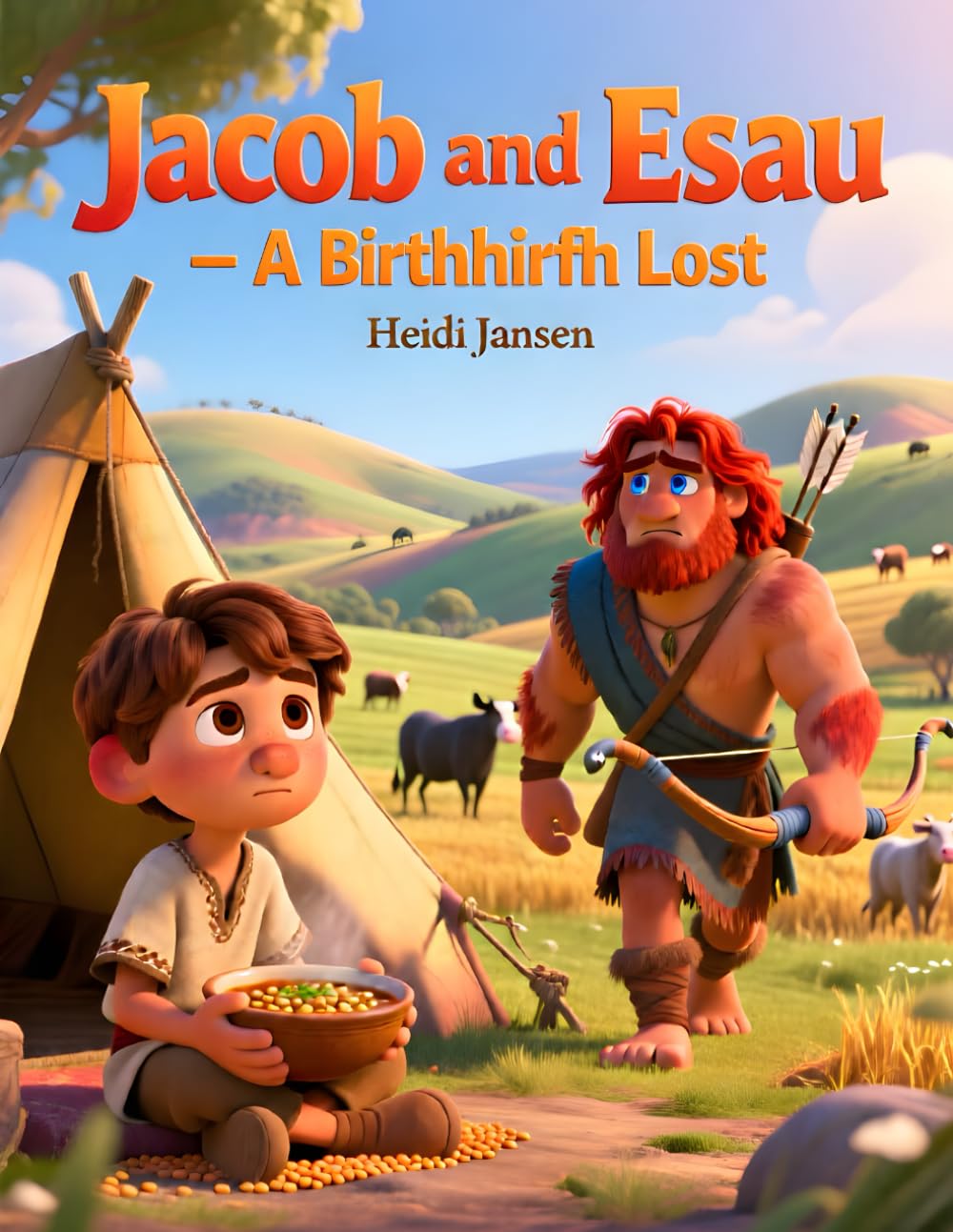 Jacob and Esau – A Birthright Lost: A Gentle, Faith-Based Bible Story for Children About Choices, Values, and Lasting Consequences (Genesis for Little Hearts)