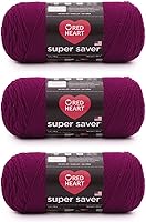 Vista 25 de Red Heart Hilo Super Saver, paquete de 3, Monet 3