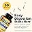 NewRhythm Probiotics 50 Billion CFU 20 Strains, 120 Veggie Capsules, Targeted Release Technology, Stomach Acid Resistant, No Need for Refrigeration, Non-GMO, Gluten Free