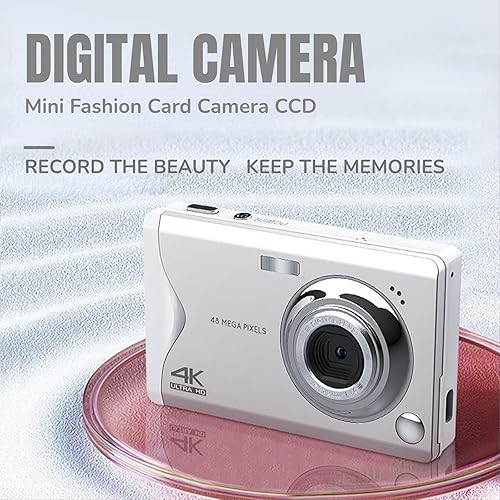 Miniatura 2 de Cámara digital de 48 MP para fotografía, cámara de video LCD 4K de 3.0 pulgadas, zoom digital de 16X, cámara compacta de punto y disparo para