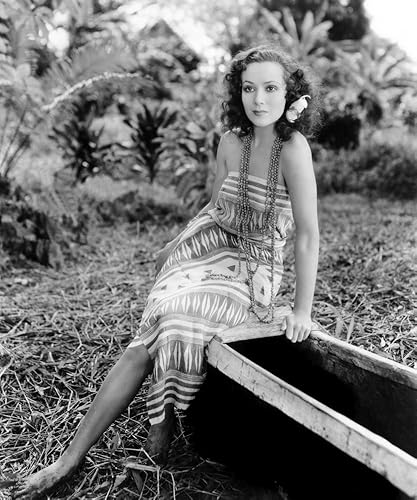 Posterazzi EVCPBDDODEEC067H Bird Of Paradise Dolores Del Rio 1932 - Fotografía impresa, 3.1 x 3.9 in