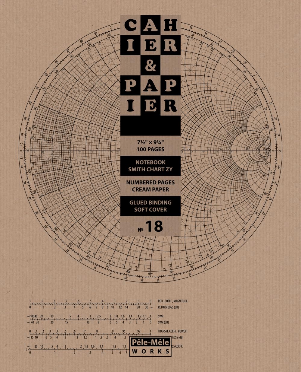 Amazon.com: Cahier & Papier #18: Smith chart ZY, 7.5