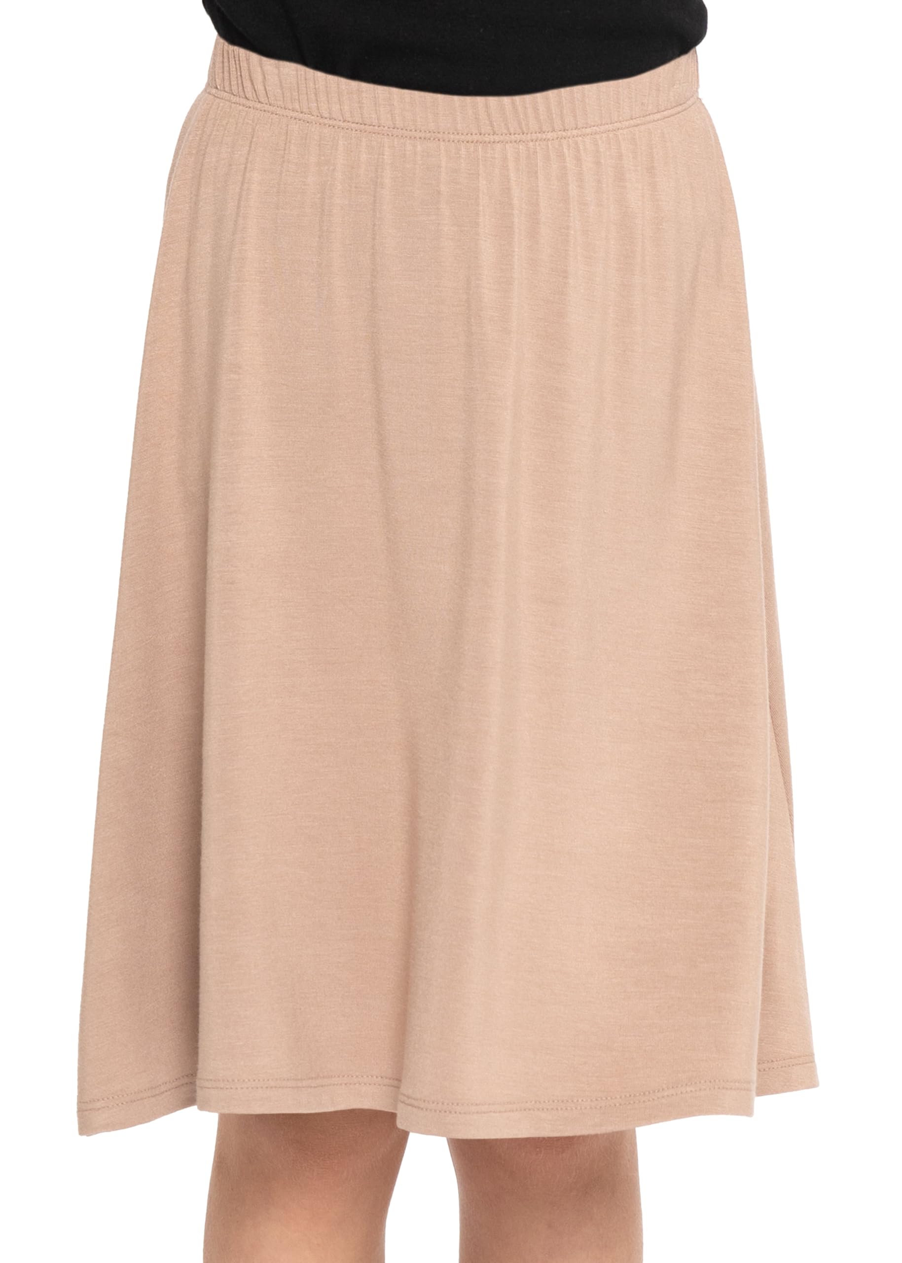 STRETCH IS COMFORT Girls Skirts Flowy A Line Knee Length and Ankle Length