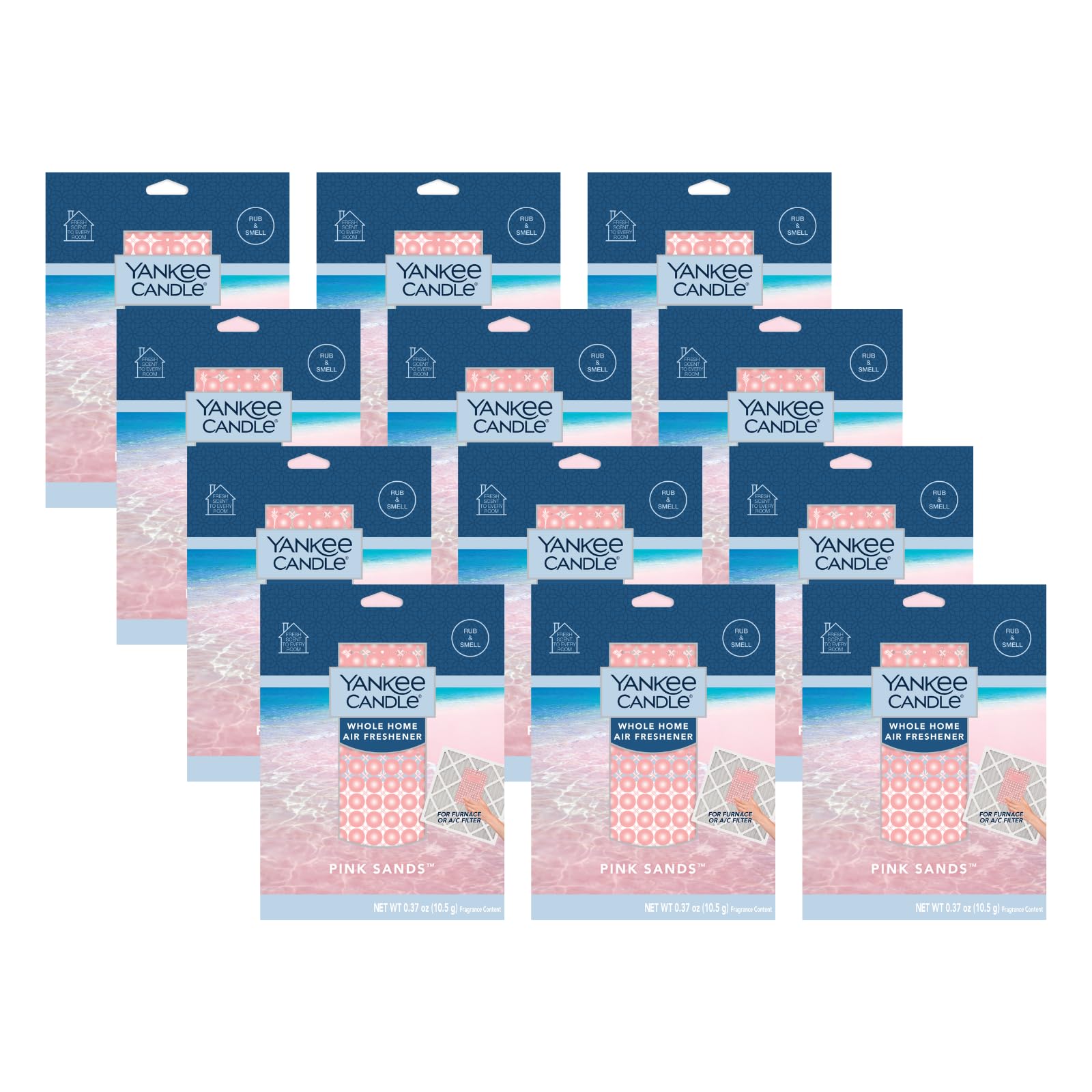 Yankee Candle Pink Sands Yankee Candle Whole Home Air Freshener (Pack of 12)