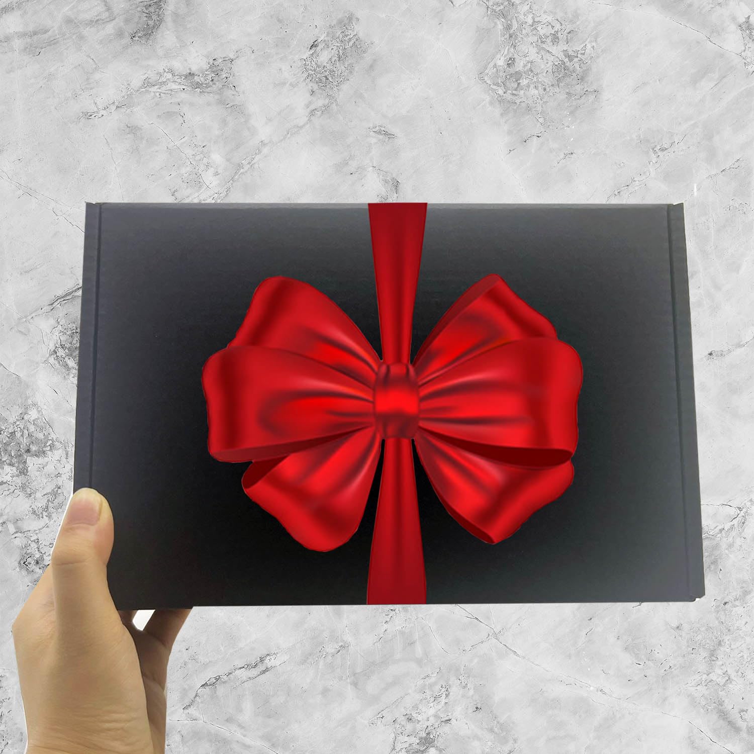 Paquete de 24 cajas de envío negras de 9 x 6 x 3 pulgadas, cajas de embalaje de cartón corrugado para envíos por correo, cajas de cartón corrugado para embalaje de pequeñas empresas, cajas de envío