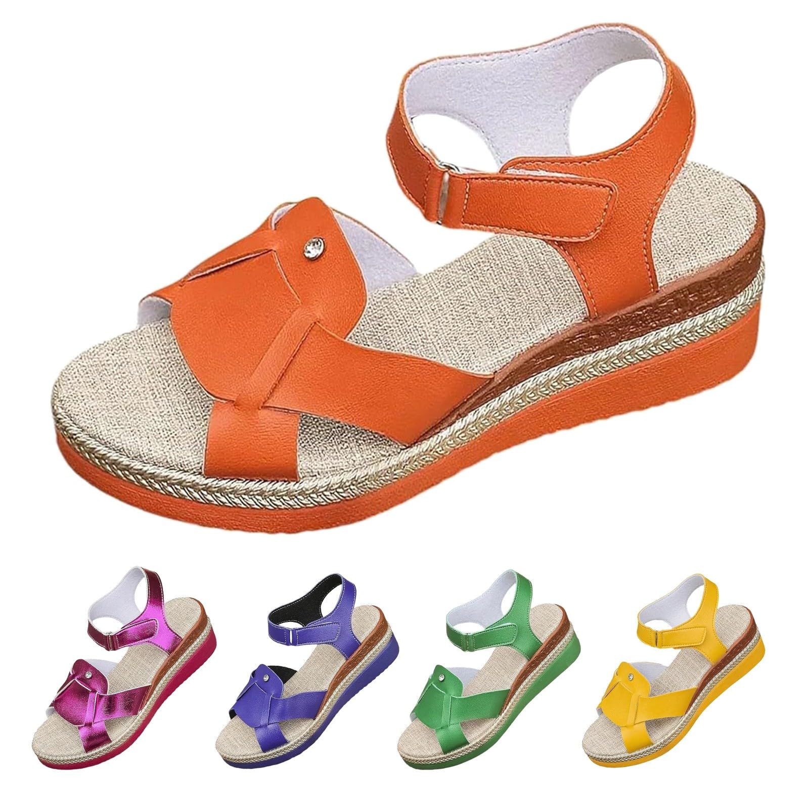 Générique Sandales Femme Ete Confortable Claquettes Tong Mules Chaussure Ete Comode Leggere Suola Memory Morbide Spiaggia Vacanza Traspiranti Aperte Estate Senza Tacco Elegante