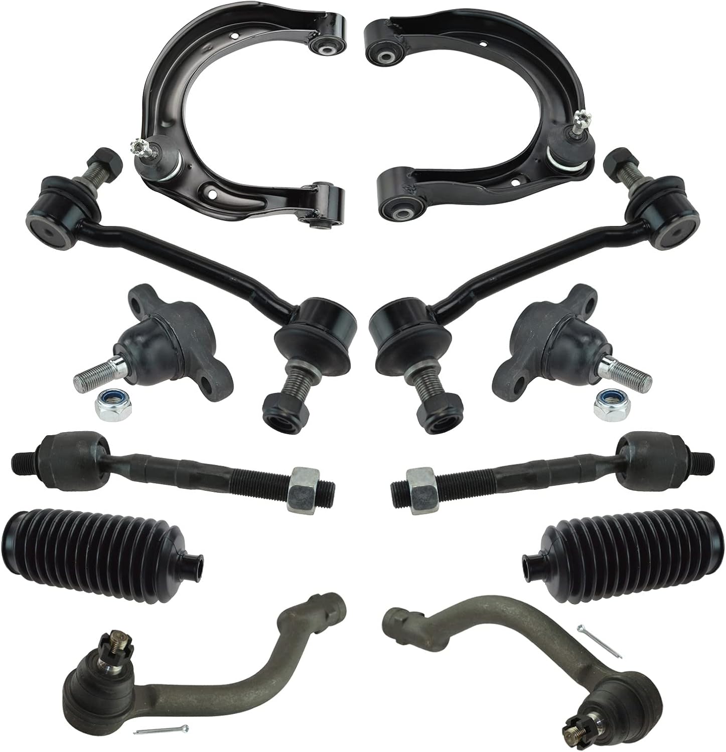 Front Control Arm & Suspension Kit for 07-10 Hyundai Sonata - 12pcs