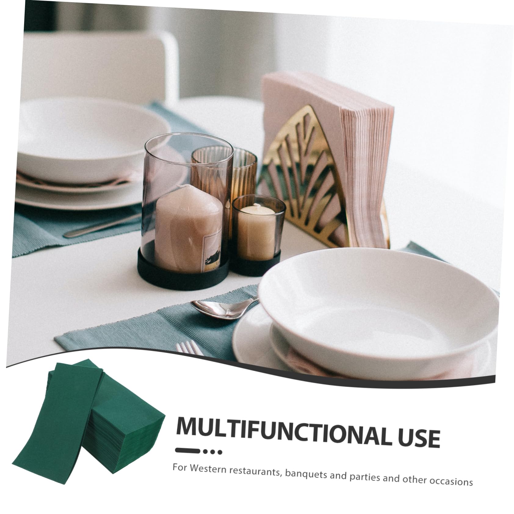MAGICLULU Servilletas Servilletas De Boda Para Baño De Invitados De Cena De Graduación De Bosque De Acción De 50 piezas*4