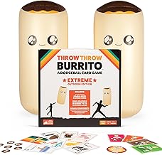 Exploding Kittens – Throw Throw Burrito Extreme Outdoor Edition – Giant Inflatable Dodgeball Card Game – Play Outdoors, Backyard Events, Family Fun Outside for 2 to 6 Players Ages 7+