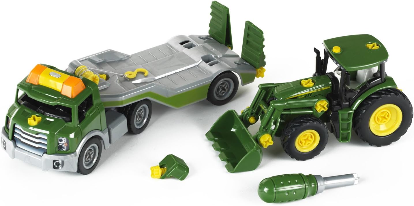 Kettler 3919-TK John Deere Mega Set, Green and Yellow