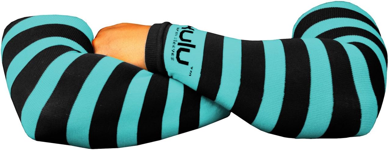 The Spirit Sleeve Arm Warmer Black & Aqua Spirit Sleeve