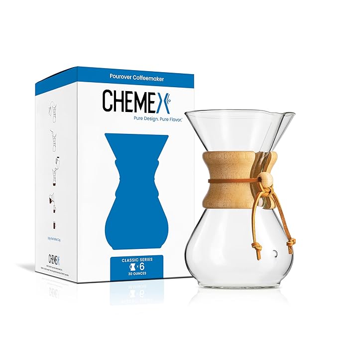 Chemex Pour-Over Glass Coffeemaker