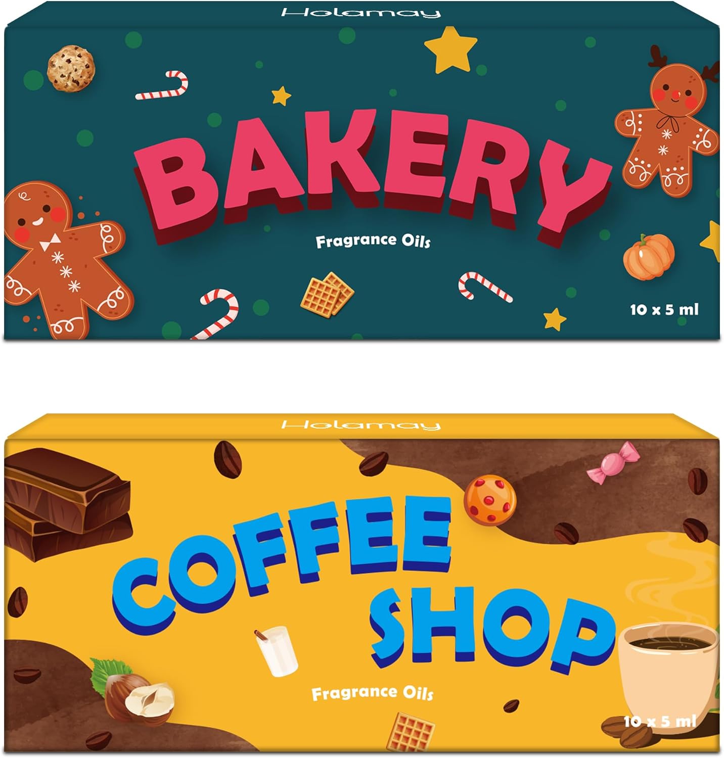 Bakery and Coffee Shop Fragrance Oils, Holamay Scented Oils