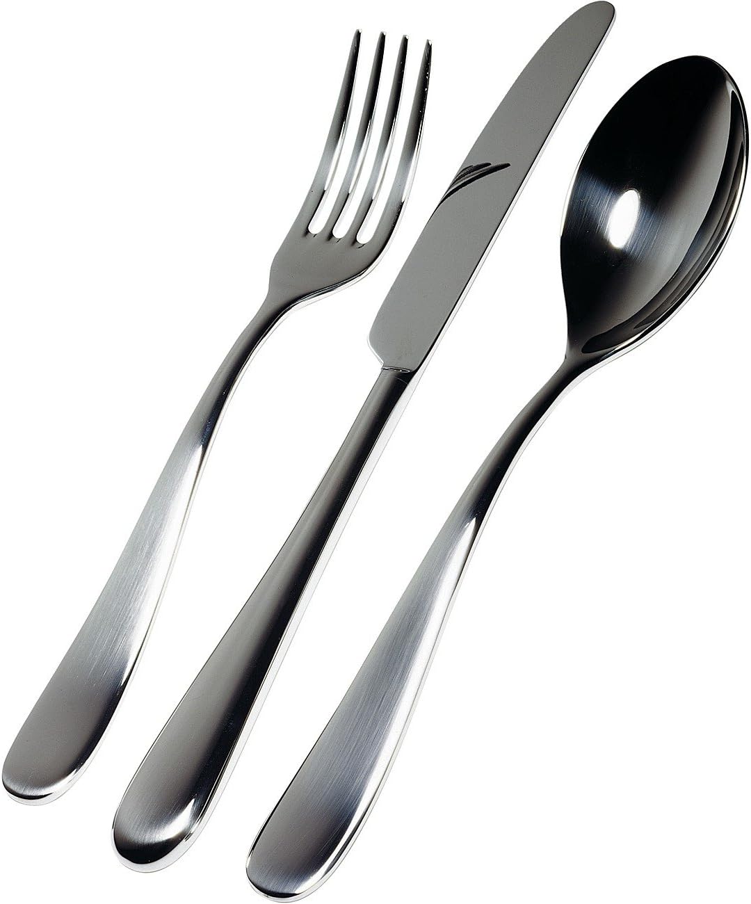 Alessi "Nuovo Milano" 60-1/2-Inch Pastry Fork, Set of 6