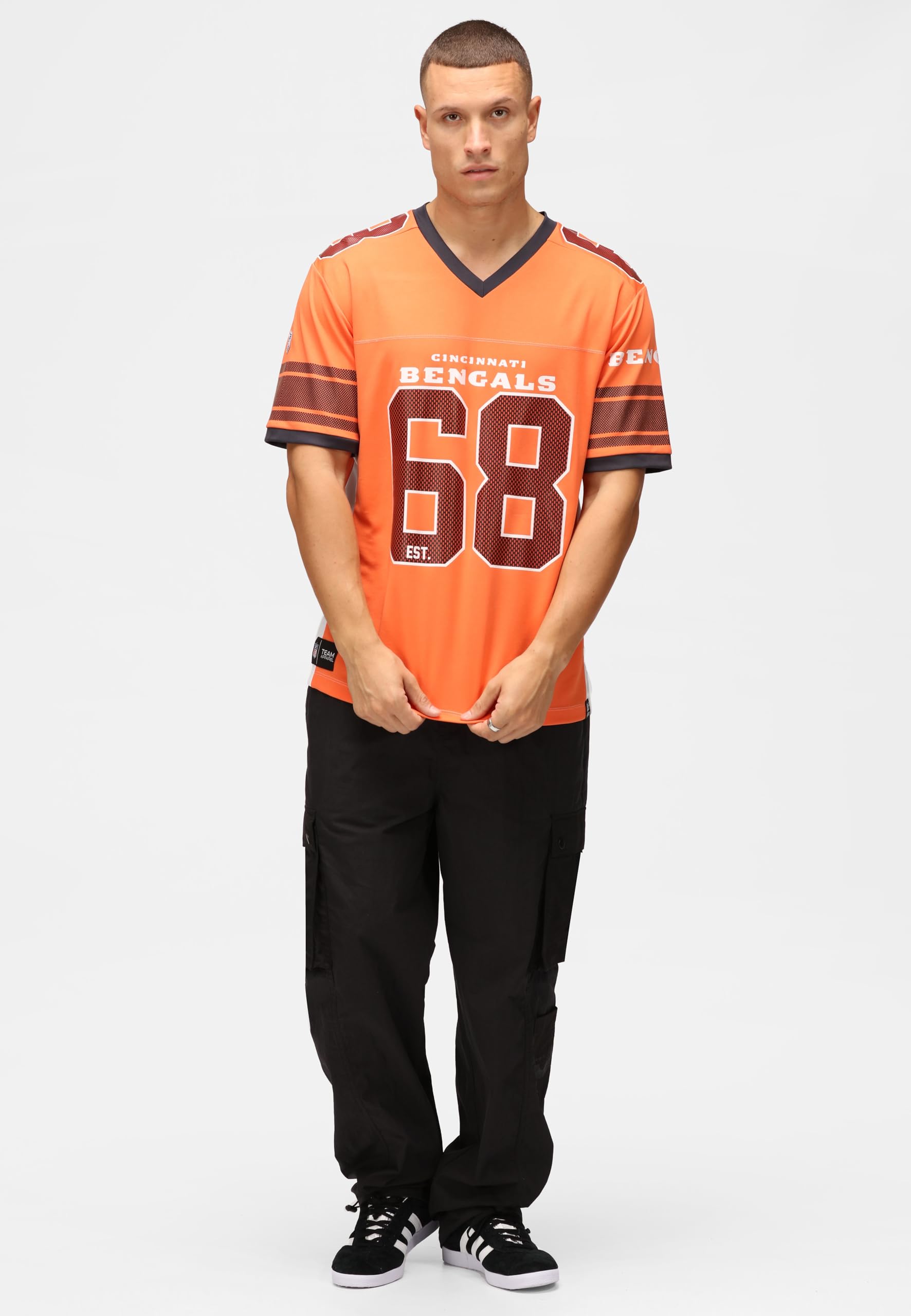 Recovered NFL koszulka koszulka piłkarska koszulka dla fanów futbolu amerykańskiego logo drużyny numer lato oversize
