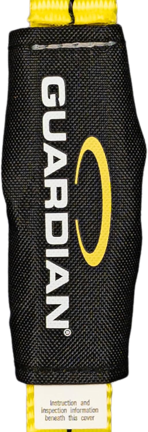 Guardian 01250 Non-Shock-Absorbing Lanyard - 2 ft | Self Locking Steel Hooks | ANSI and OSHA Compliant