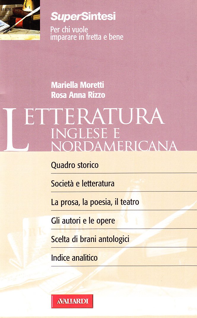 Letteratura Inglese E Nordamericana - 4