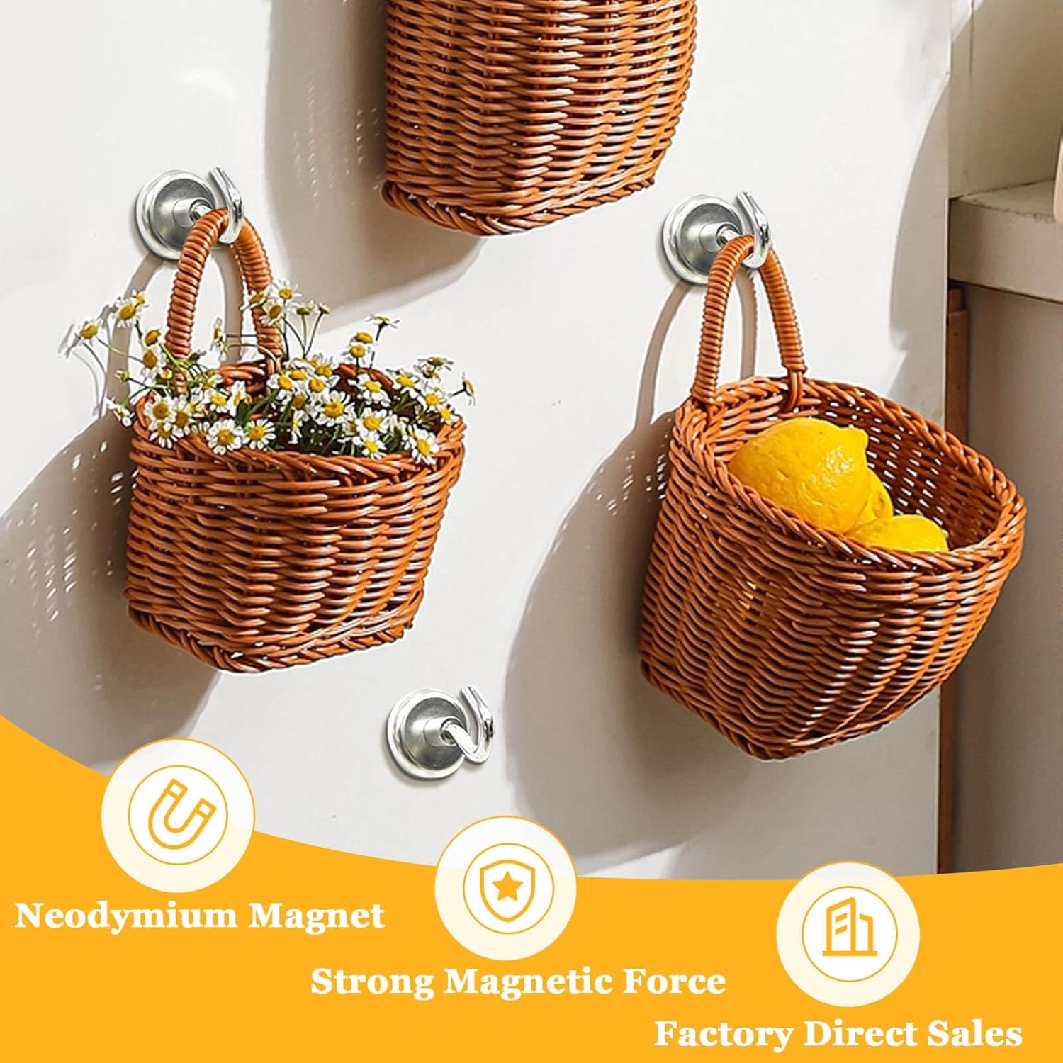 14Pack Magnetic Hooks, 100lbs+ Strong Magnetic Hooks Heavy Duty Rare Earth Neodymium Magnets with Hooks for Hanging, Large Hooks Magnetic for Cruise Cabins Camping Wall Kitchen Fridge Classroom Office