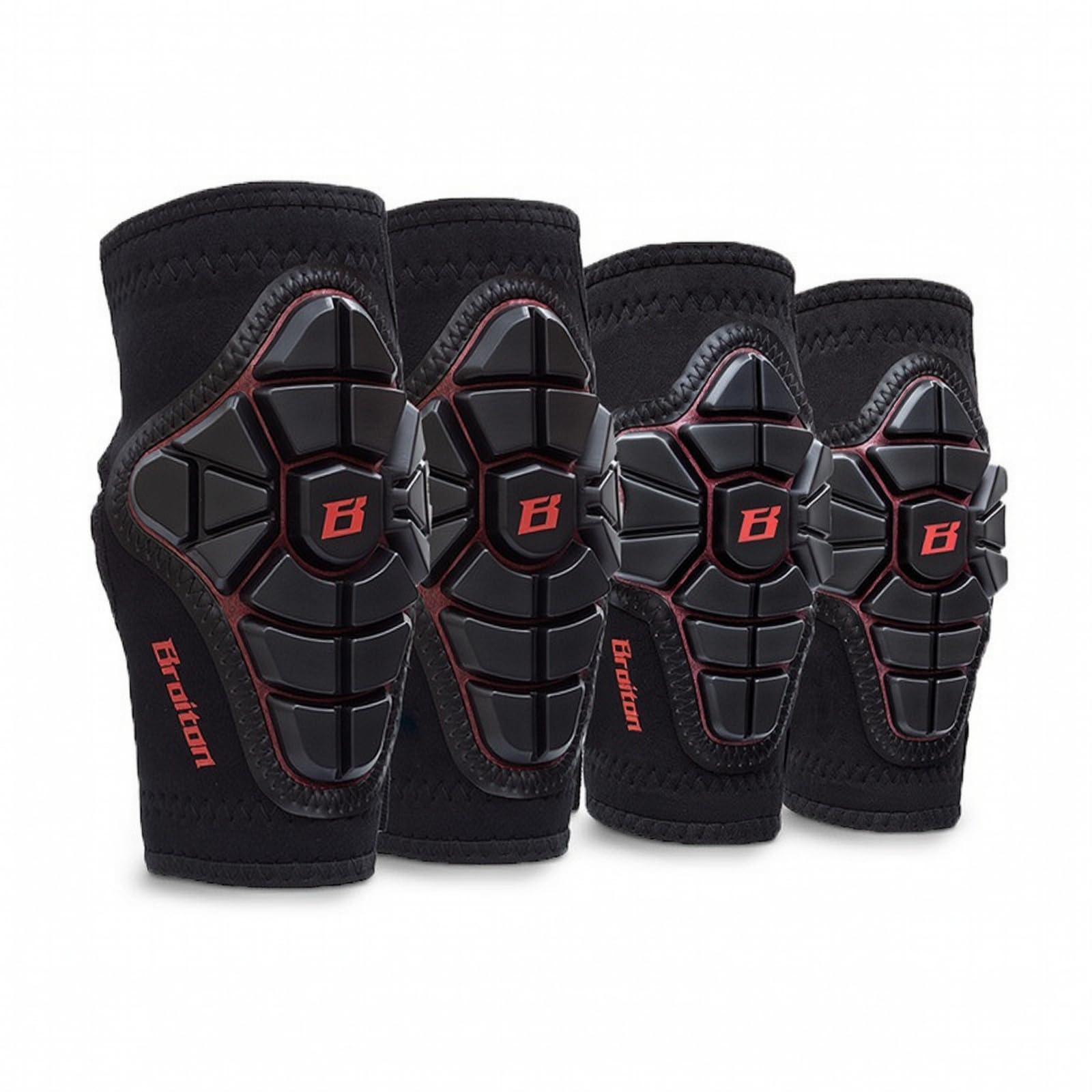4 Piezas Rodilleras y con Guantes Ajustable Kit Protección con Guantes Ligero Infantiles para Principiantes