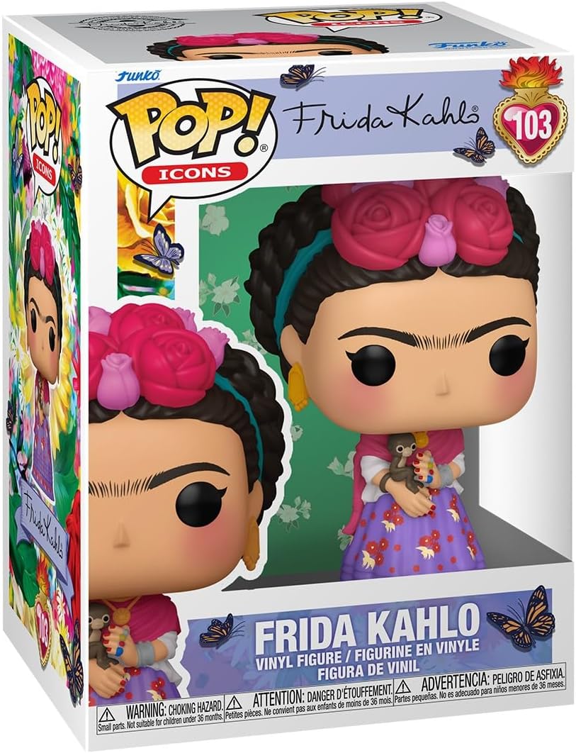 Funko Pop! Icons: Frida Kahlo - Collectable Vinyl Figure - Gift Idea - Official Merchandise - Toys for Kids & Adults - Personalities Fans - Model Figure for Collectors and Display