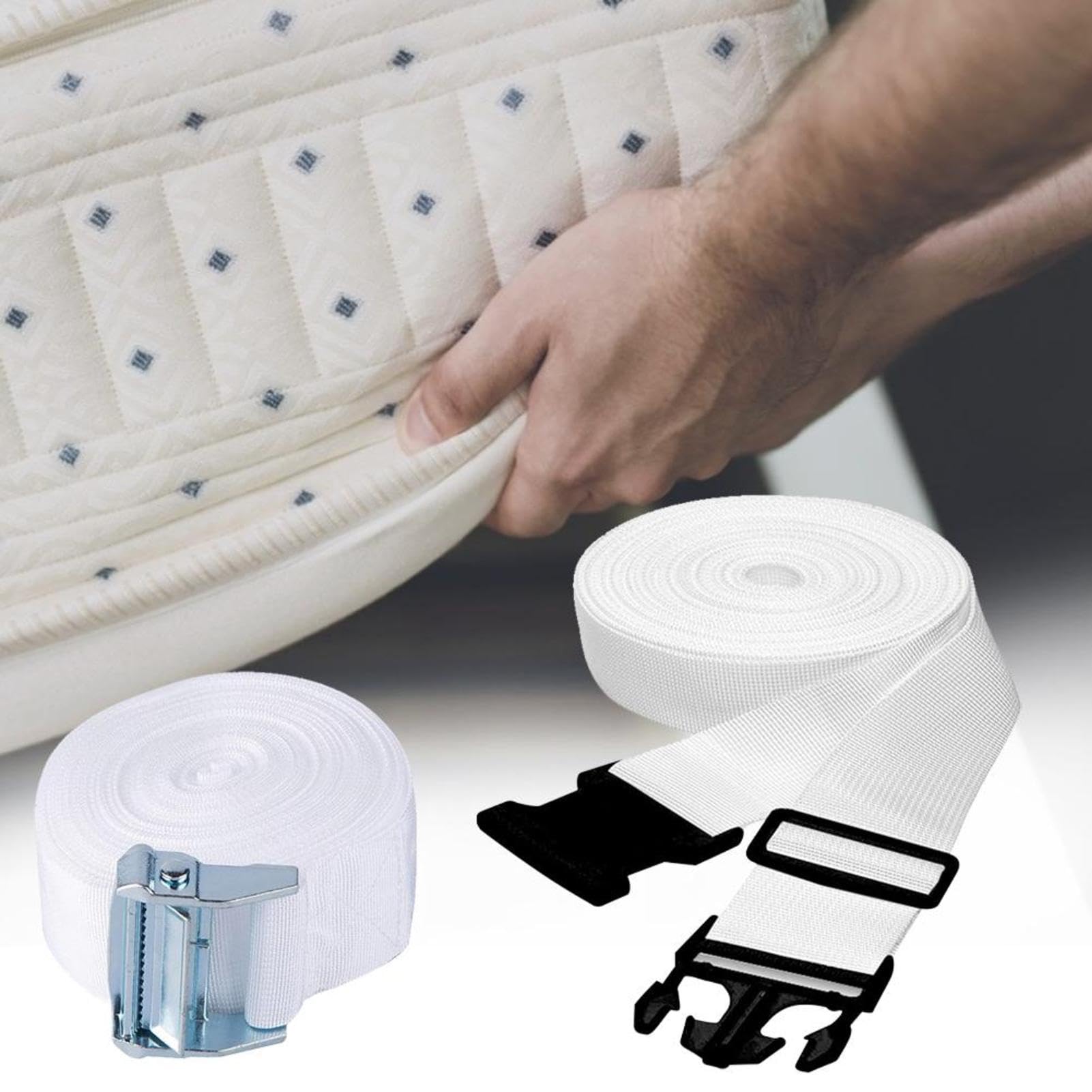 Connecteur pour matelas Confort facile à installer pour réunir deux lits