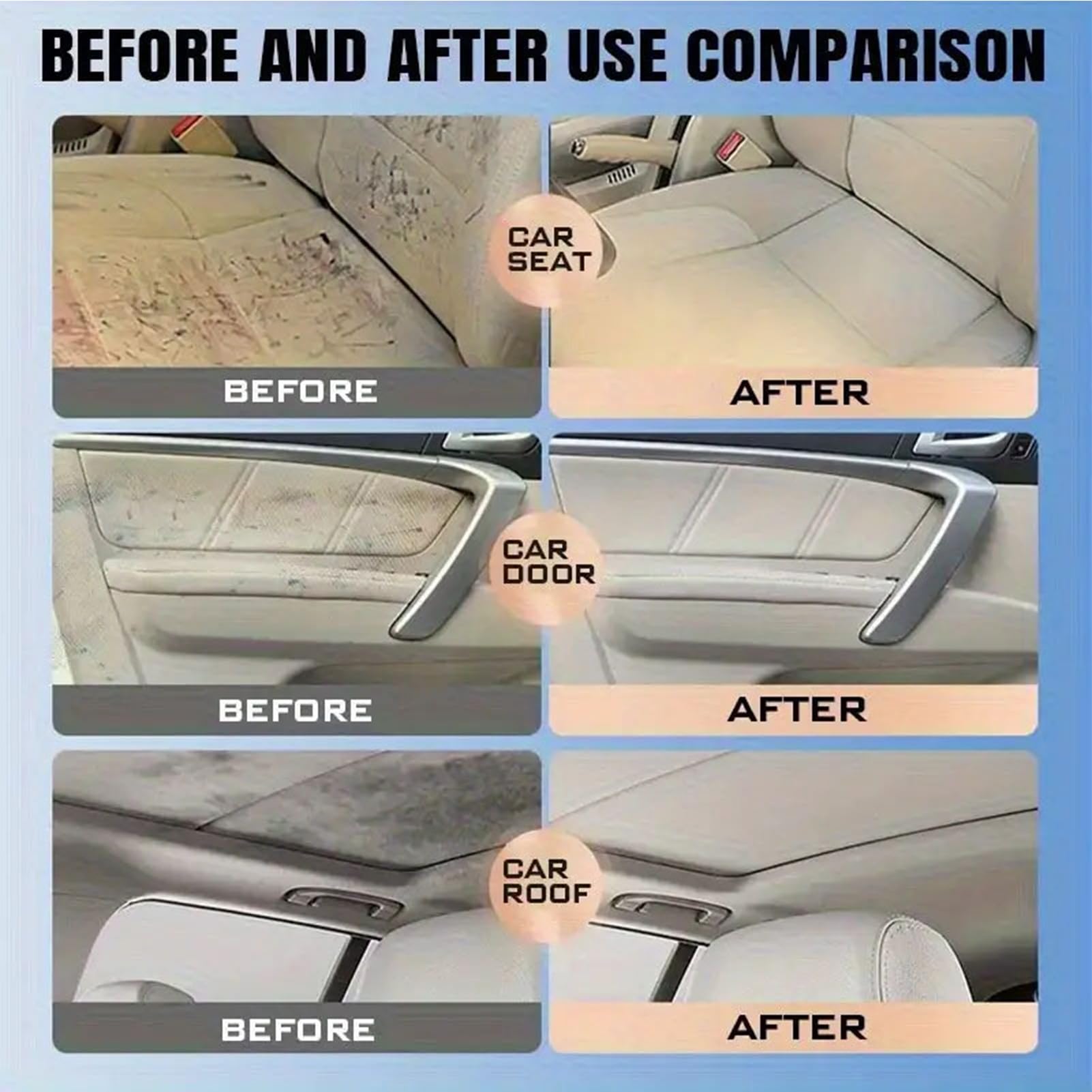Générique Spray Restaurator per Trim Auto,Ristrutturazione Nutriente | Spray Ristrutturazione per Trim Auto,per Berlina Camion Tetto Cruscotto Console Centrale Maniglie
