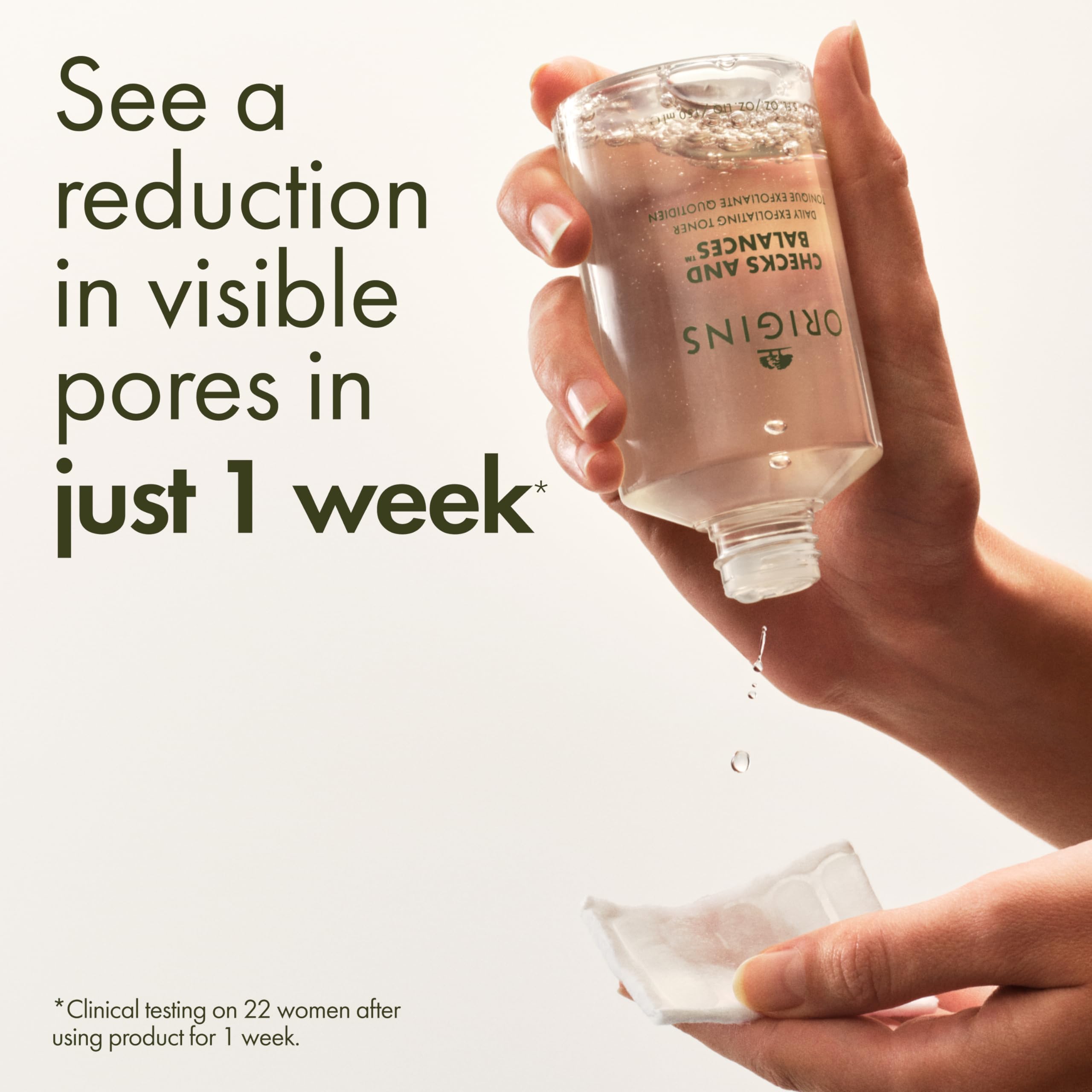 Origins Checks and Balances Daily Exfoliating Toner, Alcohol-Free