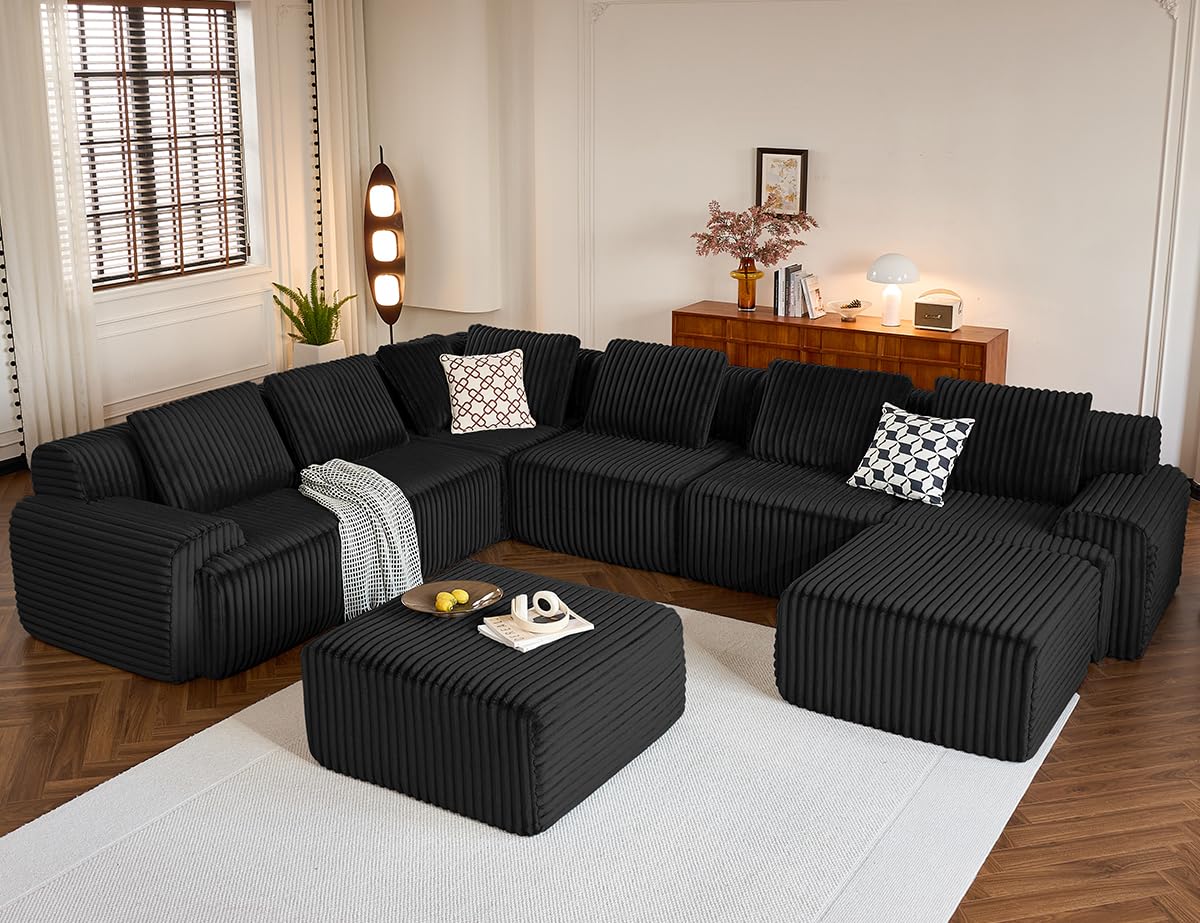 Kalafini Oversized Boneless Sectional