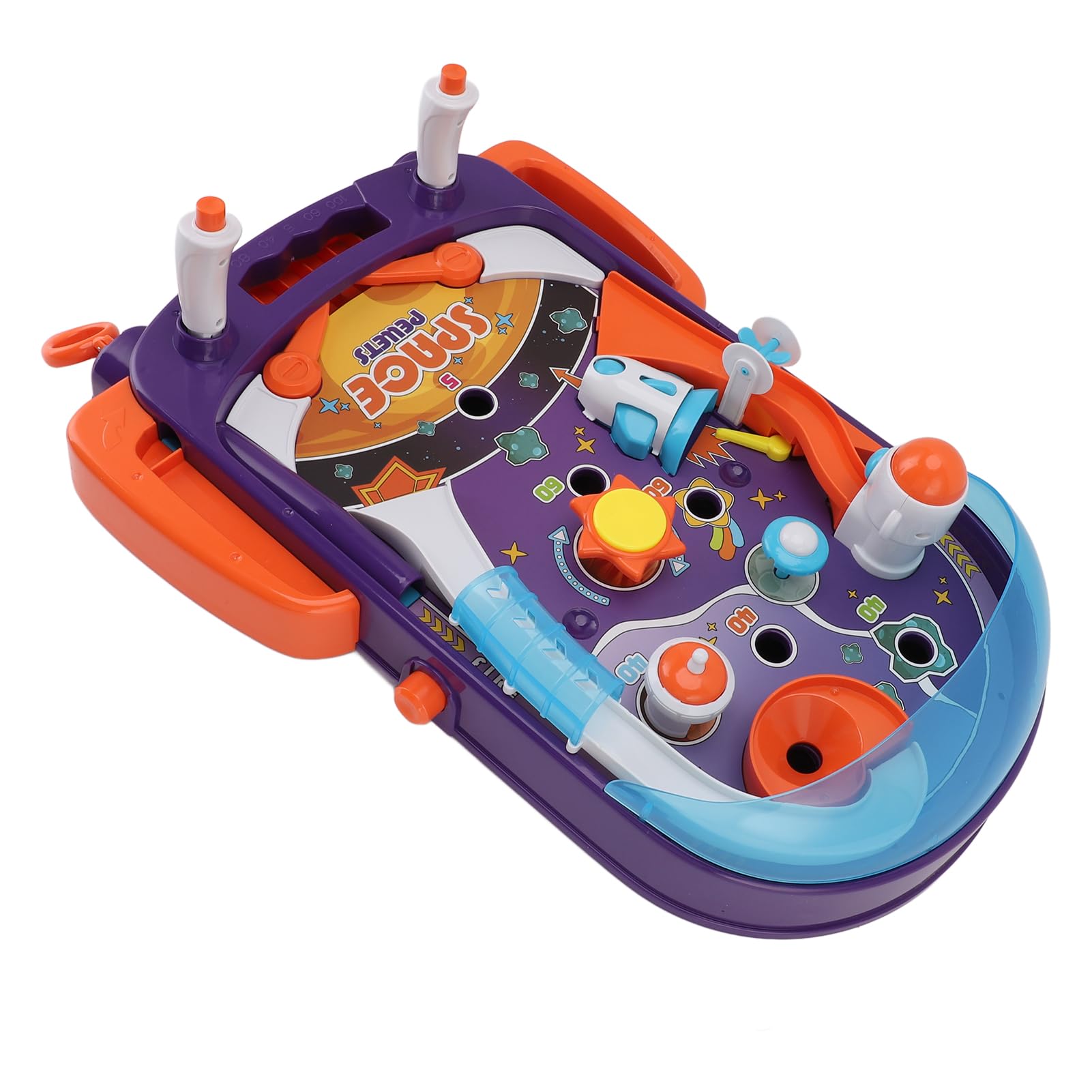 Jouet de Jeu de société de Flipper Interactif pour Enfants sur Le Thème de l'espace pour Un Jeu éducatif 18,1 X 13 Pouces