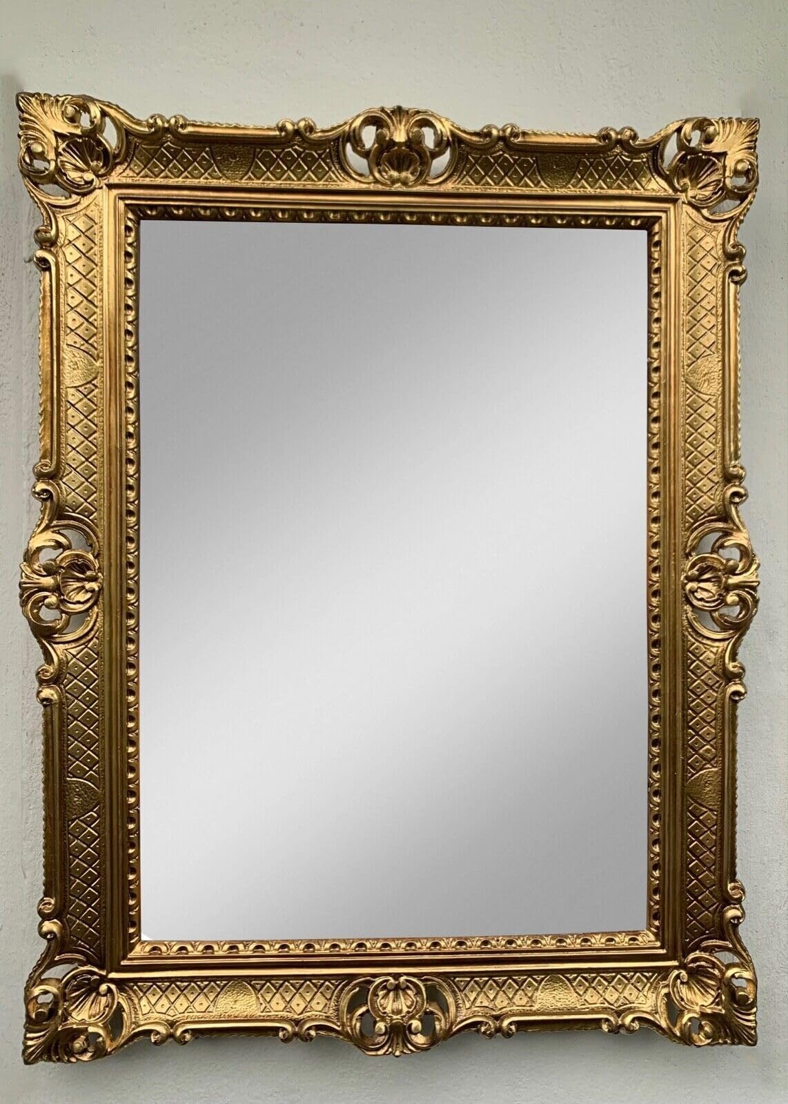 Barokowa ramka na zdjęcia, zestaw ramek na zdjęcia 50 x 70 cm, do reklamy, menu, prostokątny, plakat, duża ramka XXL, antyczna, ramka 90 x 70 cm, do plakatu, wiszącego, lustra