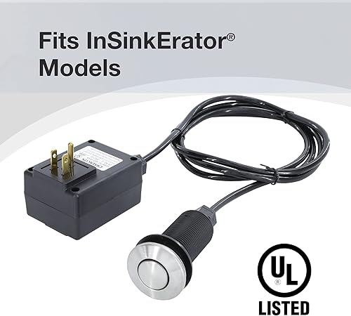 Miniatura 6 de Danco 12035 Interruptor de aire de montaje superior para fregadero, acero inoxidable