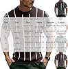 Camiseta de manga corta con rayas de punto para hombre, cuello redondo y ajuste fino 5