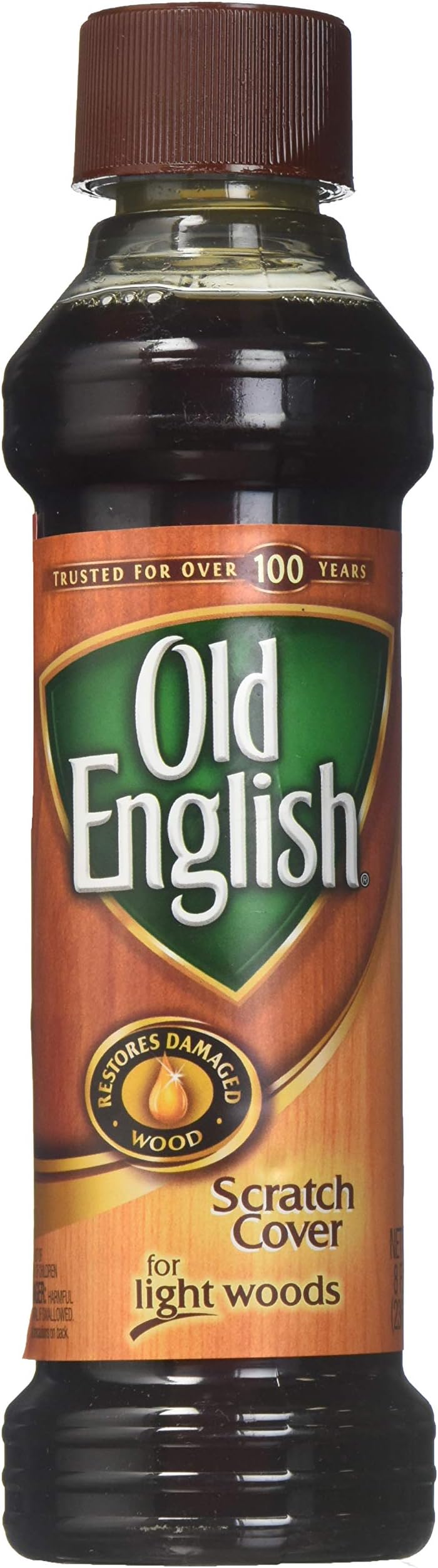 Old English Scratch Cover For Light Woods, 8 fl oz Bottle, Wood Polish (Pack of 3)