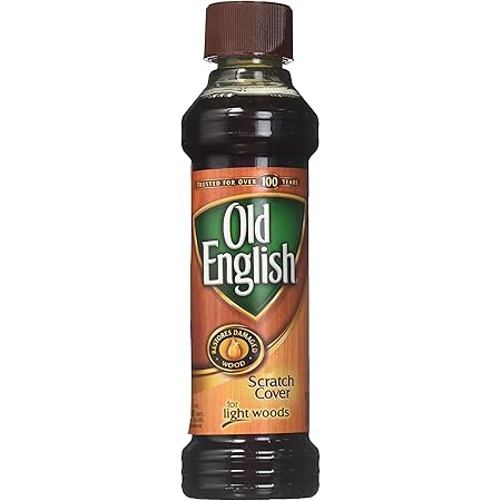 Old English Scratch Cover for Light Woods, 8 fl oz Bottle, Wood Polish (Pack of 3)