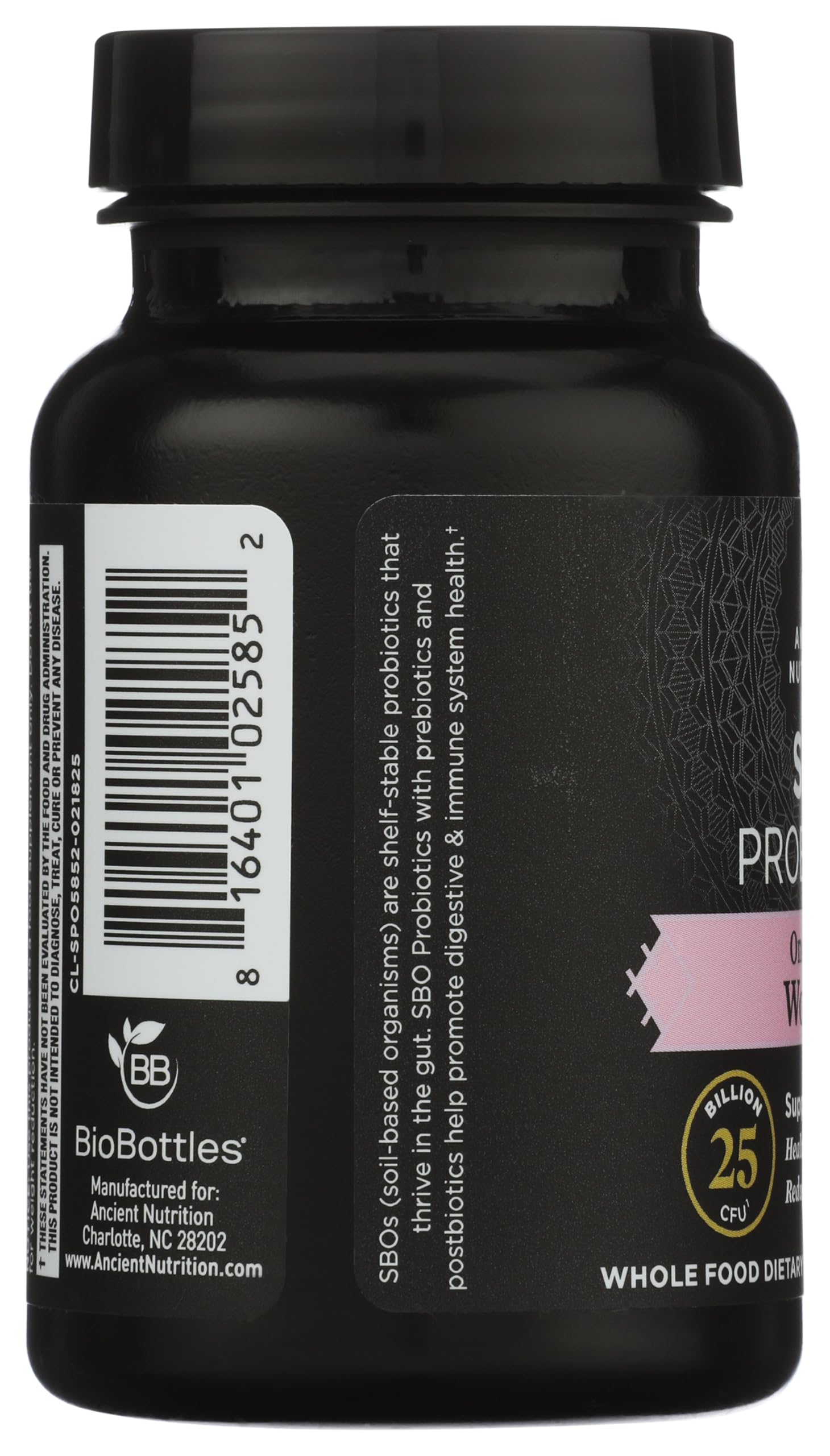 Ancient Nutrition SBO Probiotics for Women, 25 Billion CFUs* Once Daily — Amazon image 4