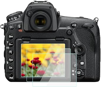 D850 Screen Protector for Nikon D850 D810 D780 D750 D500 D7200 D7100 Camera, 9H Hardness Tempered Glass Anti-Bubble Anti-scratch Ultra-Clear 3-Pack